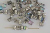 Diablo Silver Crystal Silver Rainbow 00030-98530 Czech Glass Bead x 10g